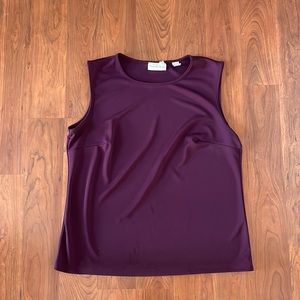 NEW Amanda Smith Purple Top